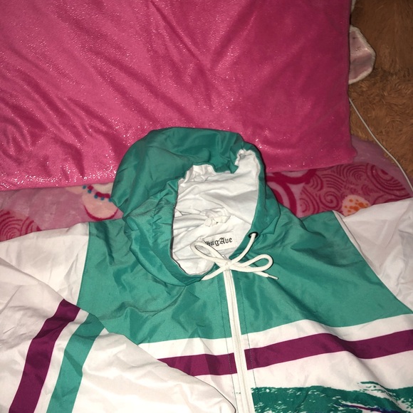 Thug Ave 9s Cup Cropped Windbreaker 